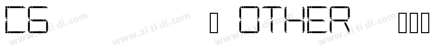 cG 0       楷 other  字体转换